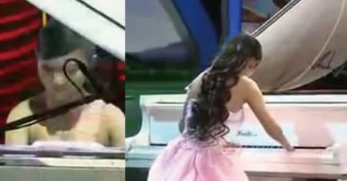 Gadis Tanpa Jari Ini Bermain Piano dan Berhasil Memukau Penonton