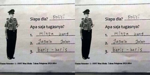 5 Jawaban Ujian yang Bikin Ngakak!